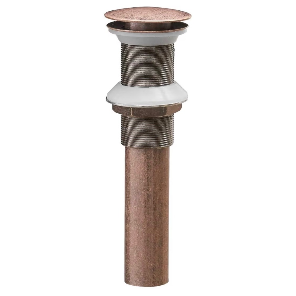 1 5/8" Bathroom Vessel Sink Pop Up‎ Drain No Overflow Antique Copper